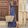 Women's Effortlessly Chic Boho Summer Dress with Elegant Flair