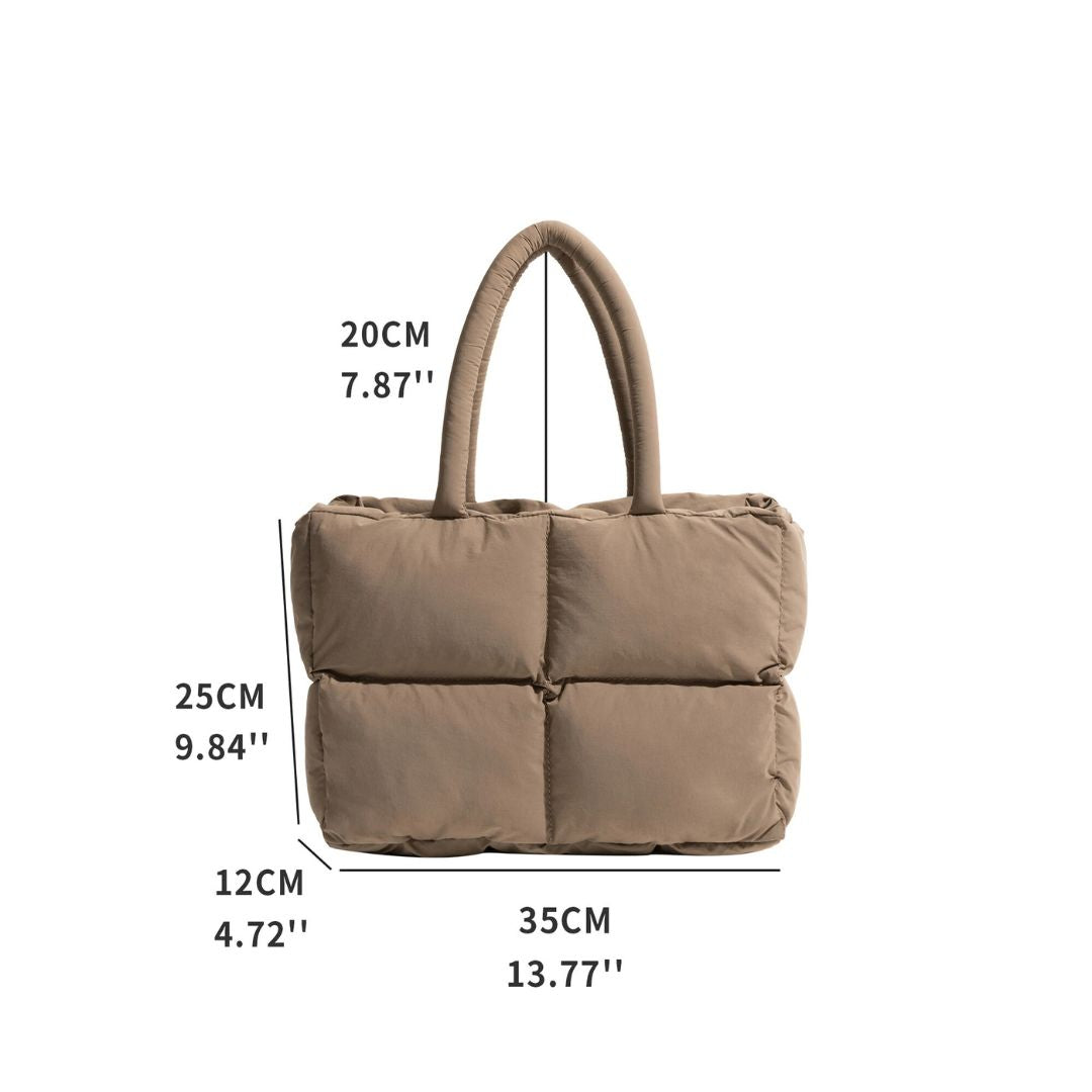Padded Women's Shoulder Bag - Modern and Comfortable Design