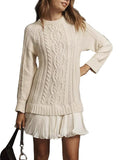 Women's Modern short knitted dress