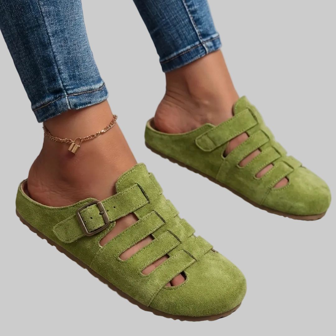 Nathalie | Comfort Slip-On Mule Sandals