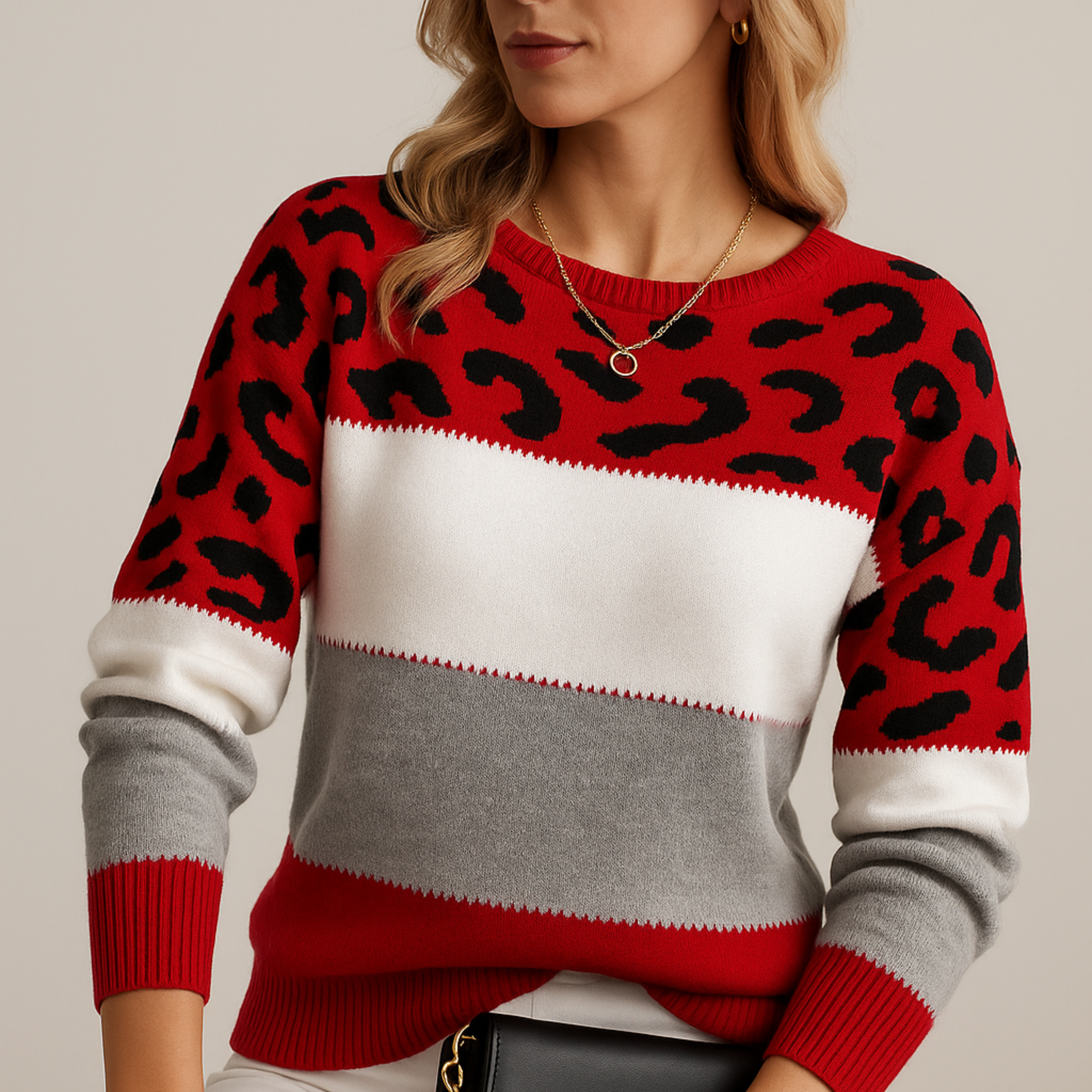 Maison Valmont | Luxury Leopard-Print Sweater