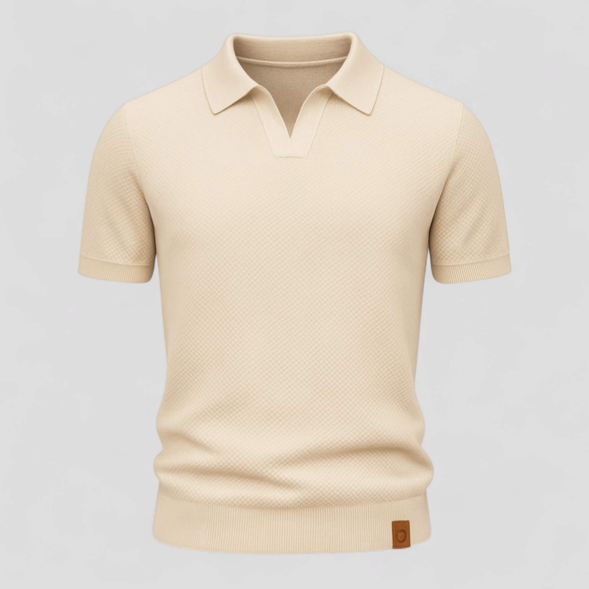 Rico Short-Sleeve Men's Polo Shirt: Structured and Elegant
