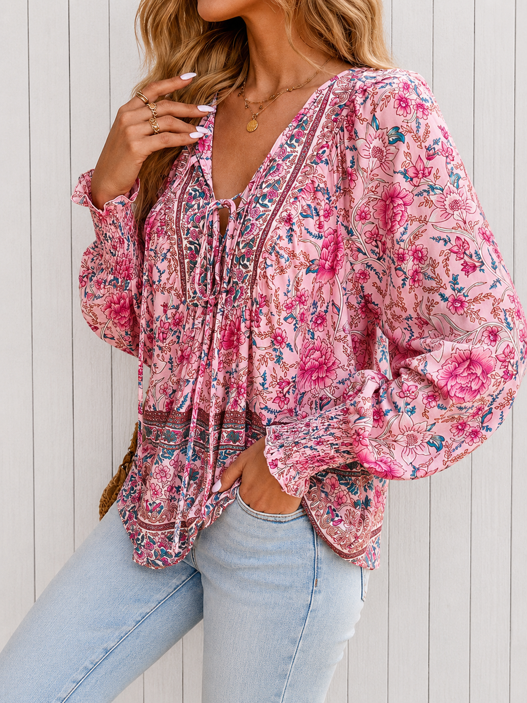 Clothing > Blouses : Audry™ | Elegant Blouse in van DUUWE