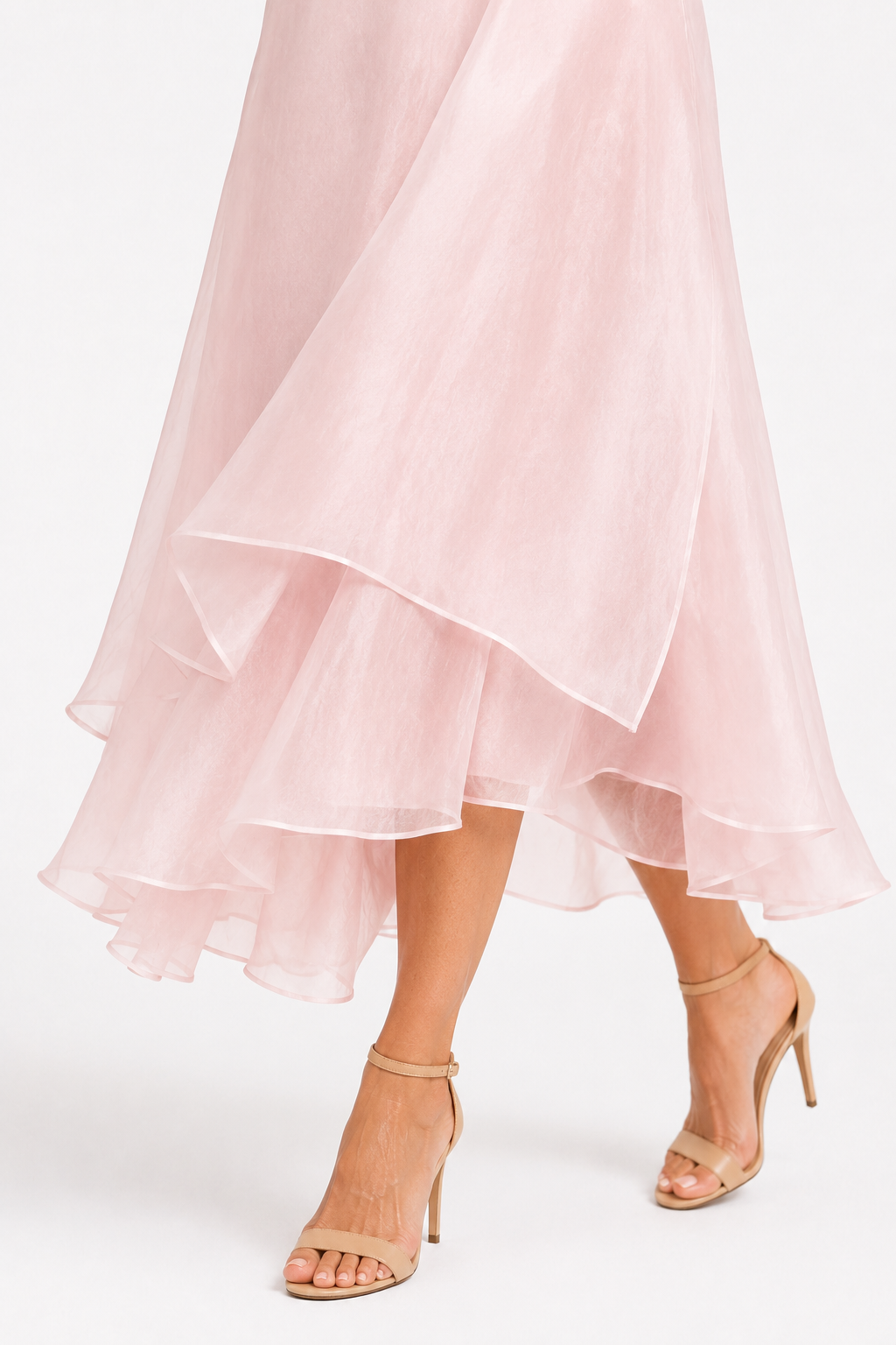 Dress : Women's Timeless Elegant Dress - Flattering Flowing Style in van Paper Favor