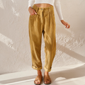 Women's Women’s Summer High-Waisted Wide-Leg Pants – Flowy,