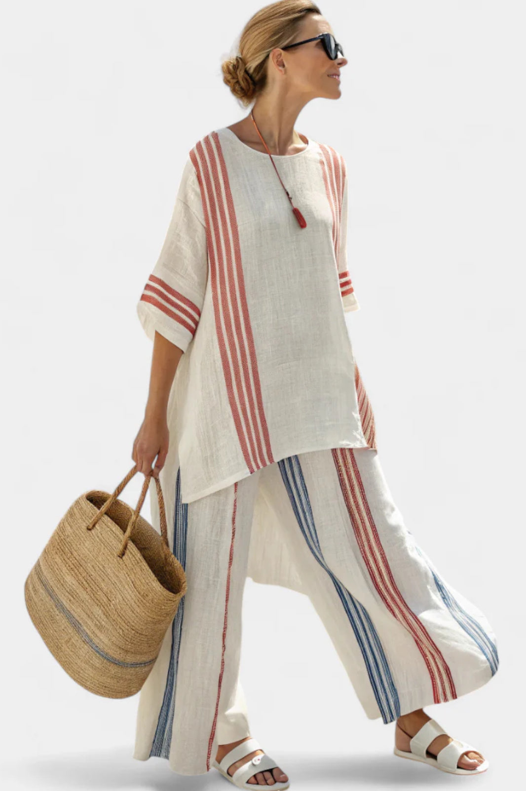 Clothing > Sets : Vivanya | Elegant Set in White L van Paper Favor