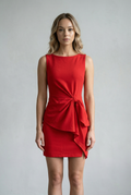 Women's Chic Sleeveless Midi Dress for Effortless Style