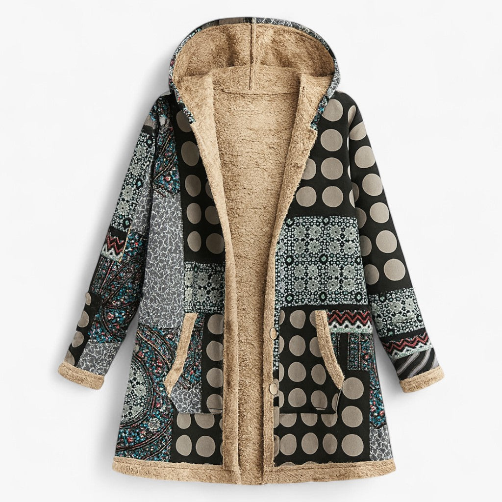 Women's Warm Parka Jacket with Lining