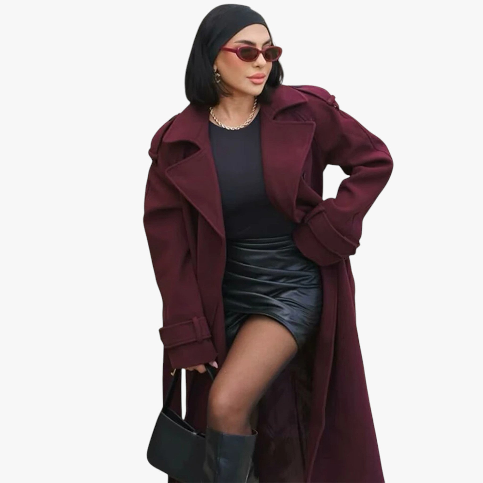 Women's Vintage Long Coat
