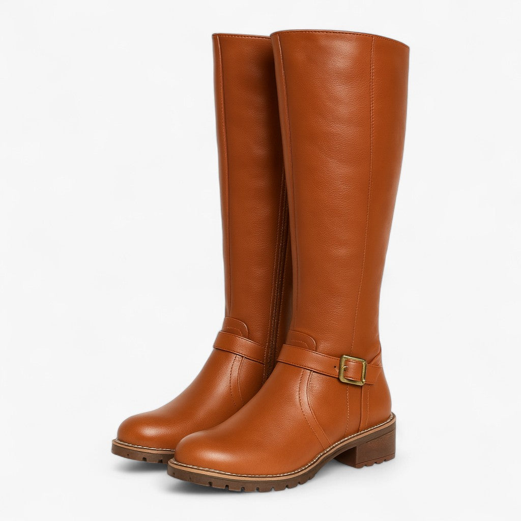 Classic knee-high boots for women