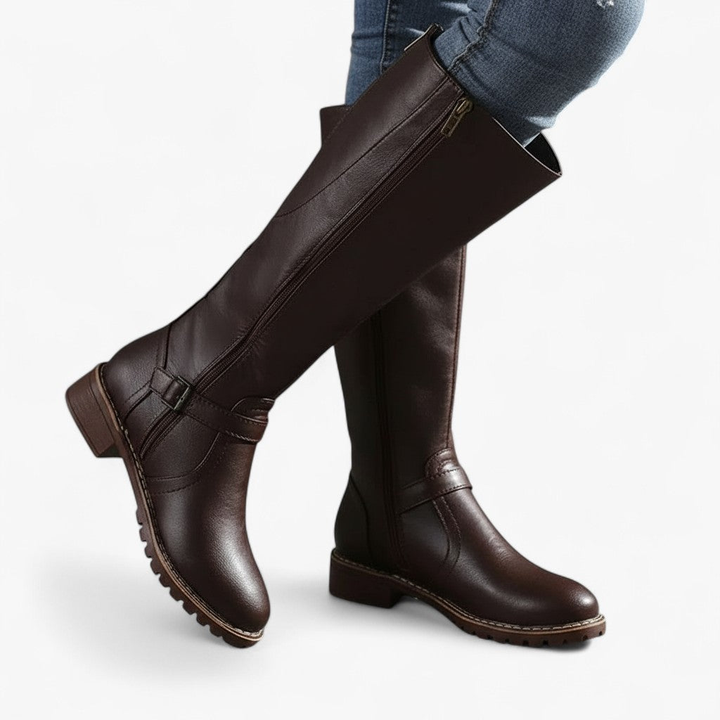 Classic knee-high boots for women