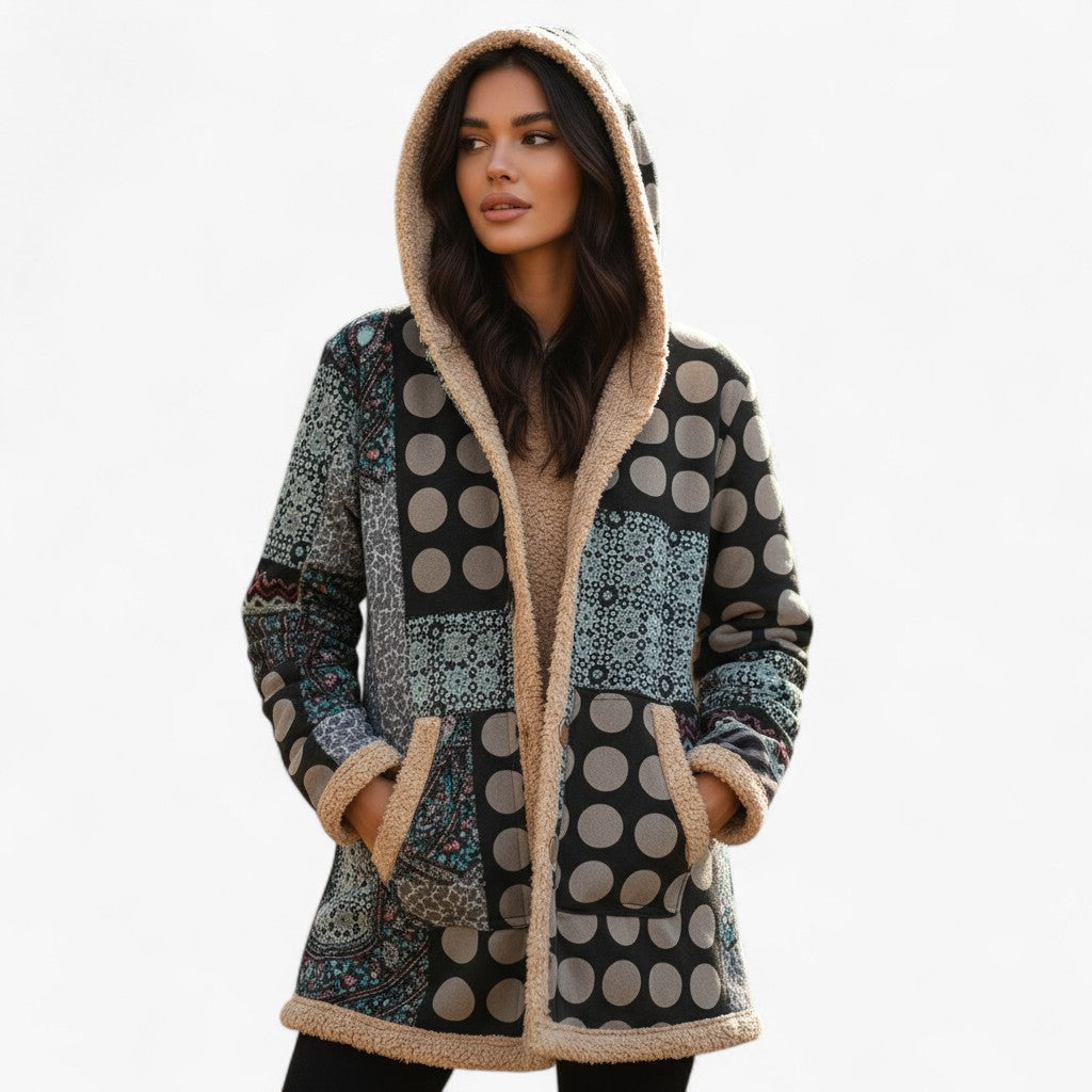 Women's Warm Parka Jacket with Lining