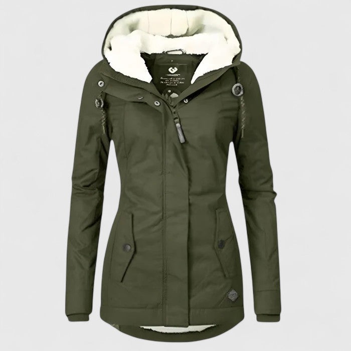 Seravia - Sleek, Waterproof Winter Jacket for All-Weather Style