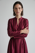Avelina V-Neck Midi Dress | Effortless Elegance