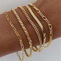 Ellis | Gold Bracelet Set – Timeless, Stackable Jewelry for Any Occasion