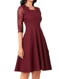 Women's Aurélia – Exquisite Lace Dress for Effortless Elegance
