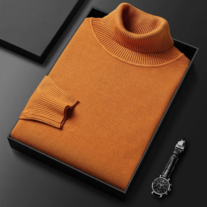 Mitchell Cashmere Turtleneck Sweater