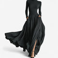 Women's Elegant High-Waist Maxi Dress