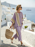 Women's Bohemian Linen Set — Effortless, Resort-Ready Style