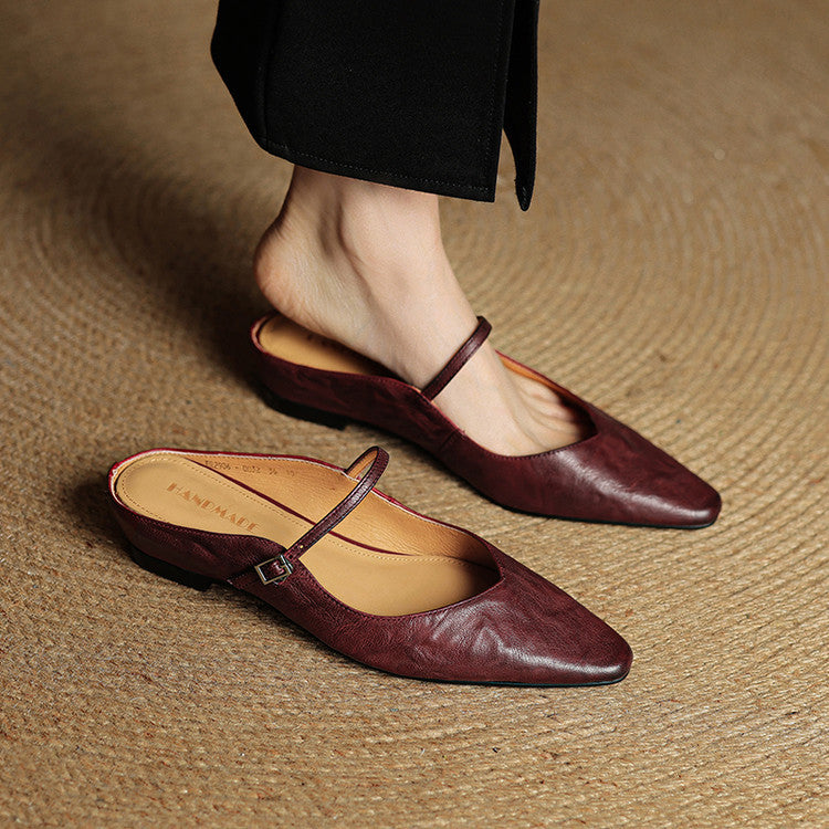 Orella | Genuine Leather Mules — Timeless Style & Everyday Comfort