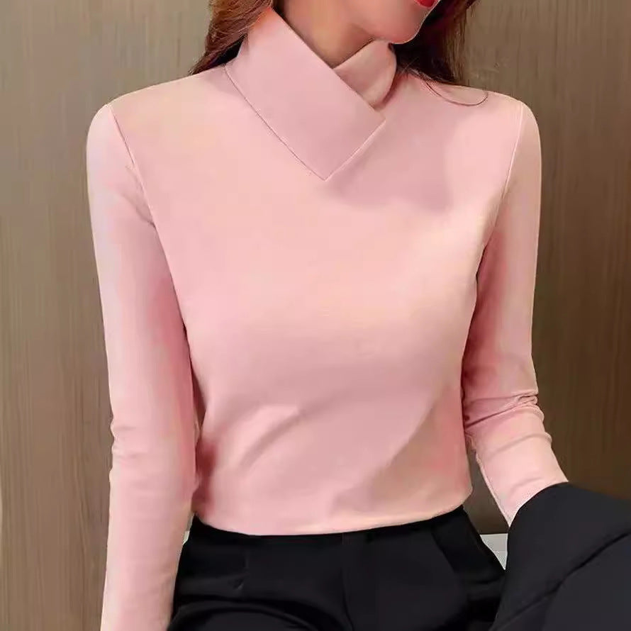 Stazia - Chic Turtleneck with High Collar