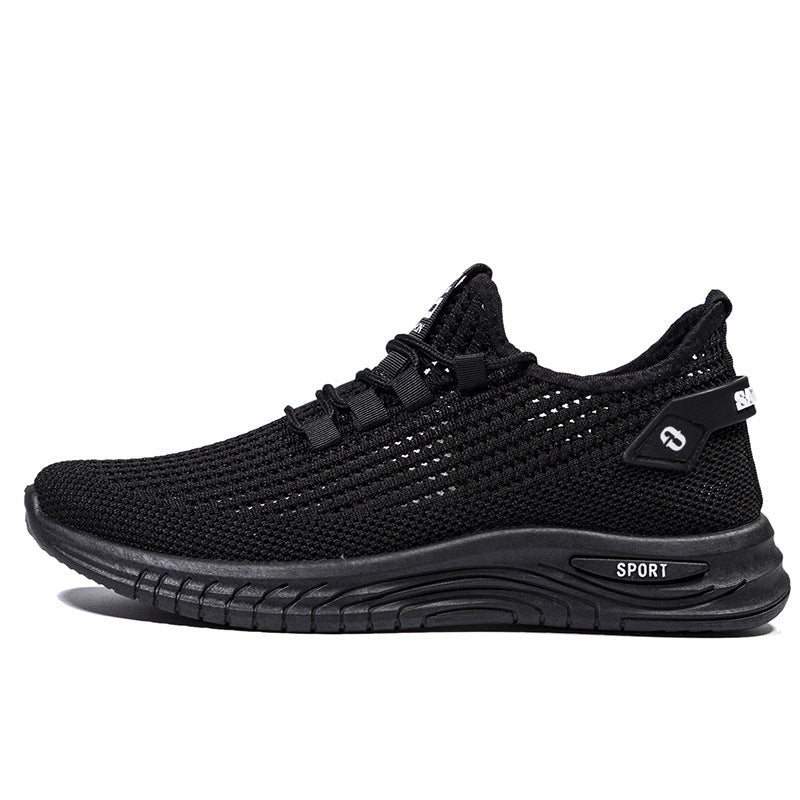 Heidi-Mode Men's Breathable Mesh Running Shoes with Flexible, Lightweight Design