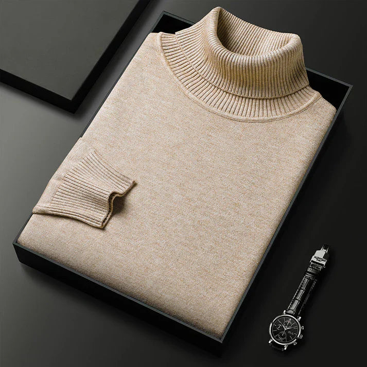 Mitchell Cashmere Turtleneck Sweater