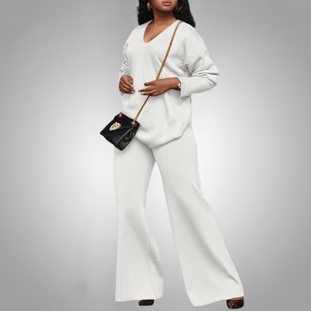 Anny | Stylish Two-Piece Top & Pants Set