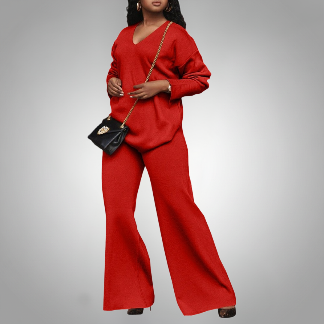 Anny | Stylish Two-Piece Top & Pants Set