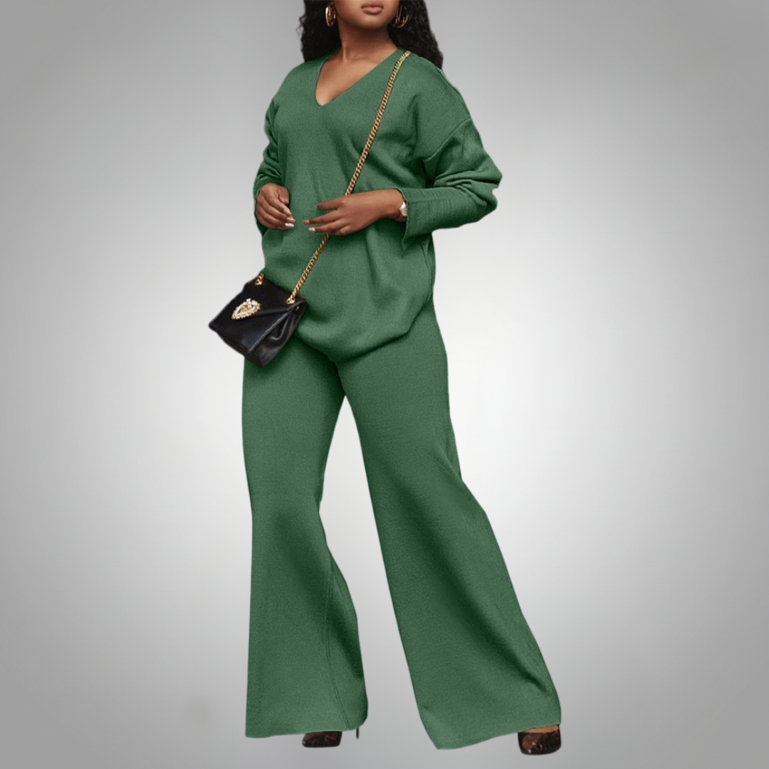 Anny | Stylish Two-Piece Top & Pants Set