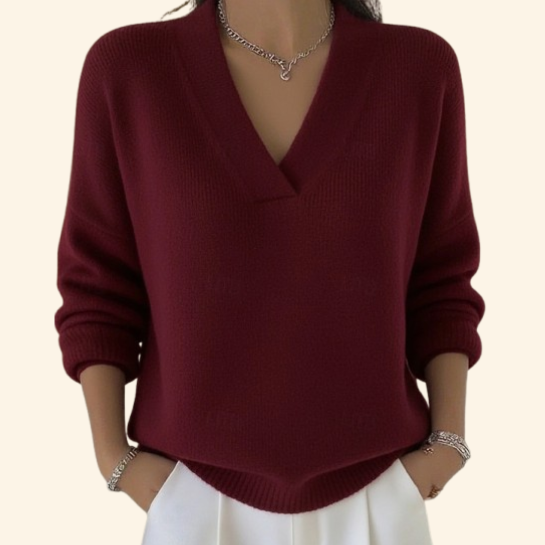 Beth | Timeless Elegant Knit Sweater