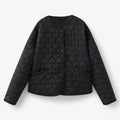 Women's Quilted Heart Jacket – Stylish and Comfortable for