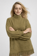 Sheri Cozy Suede Fringe Dress — Effortless Style and Soft Comfort