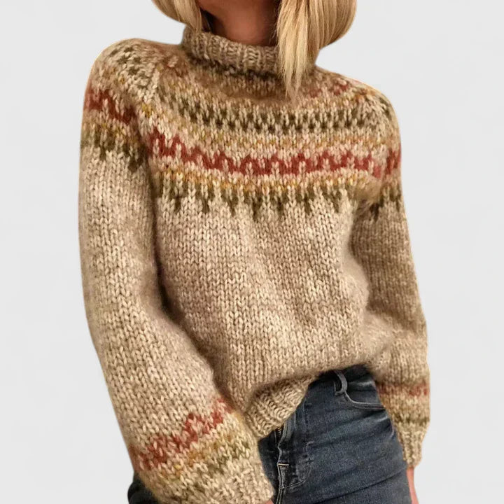 Corinthya | Sophisticated Sweater for Effortless Everyday Elegance