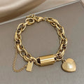Heartened™ Bold Thick Gold Bracelet