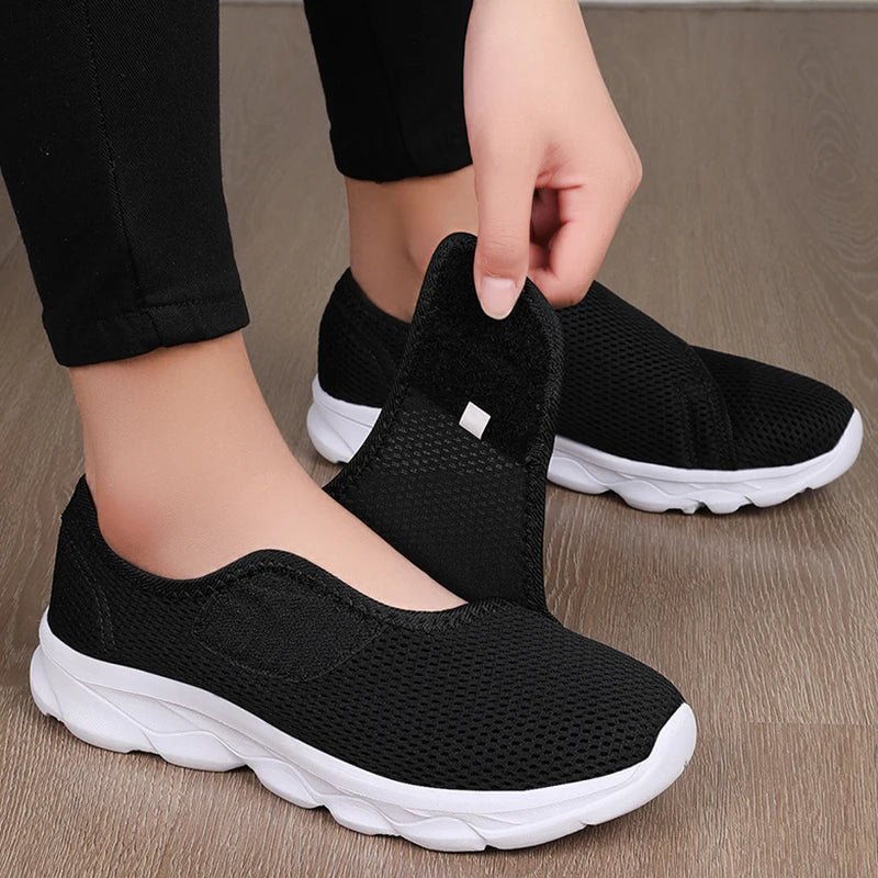 : Anna | Soft Comfortable Orthopedic Shoes in van Paper Favor