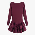 Women's Mini dress with long sleeves – stylish and timeless, the