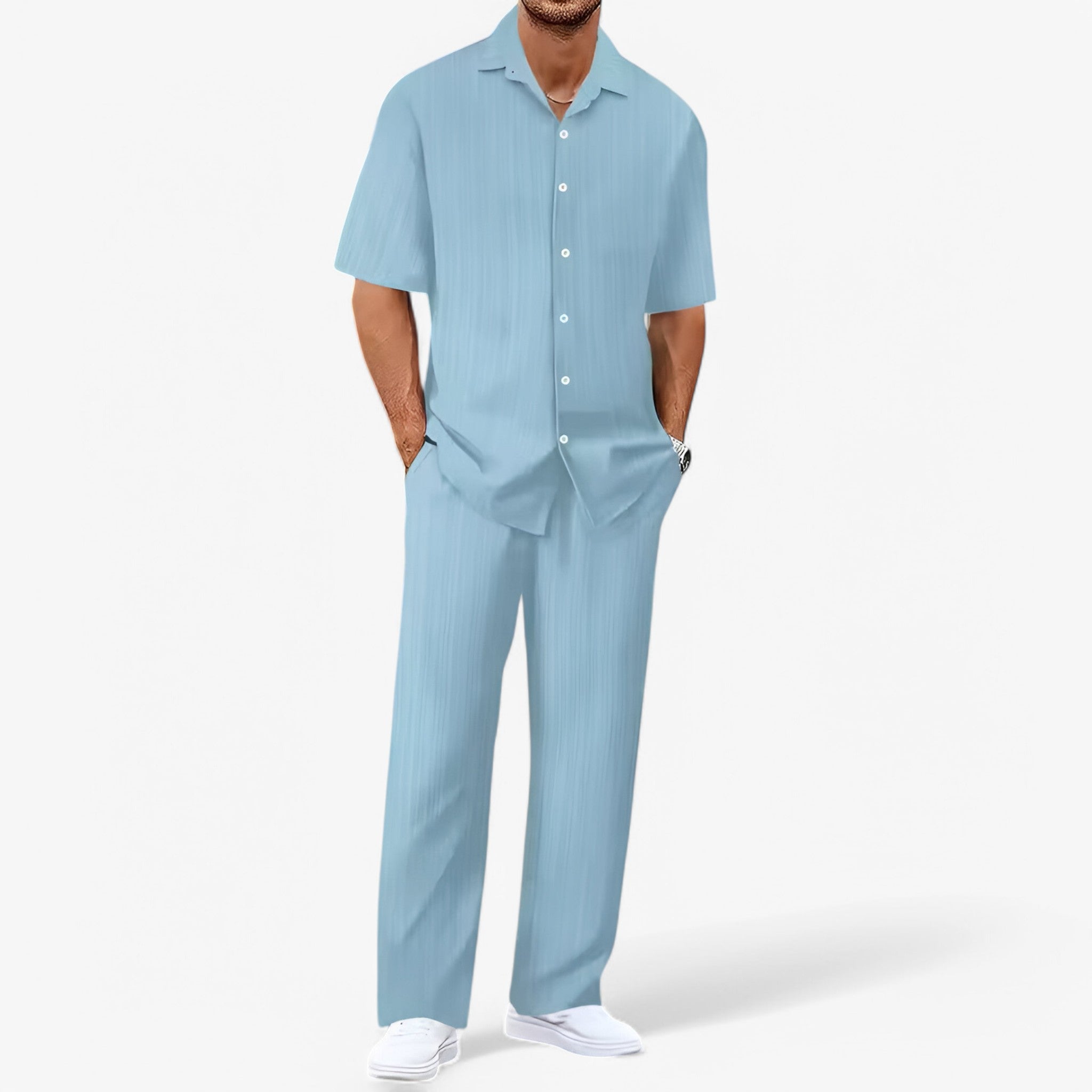 Business Casual set with shirt and pants