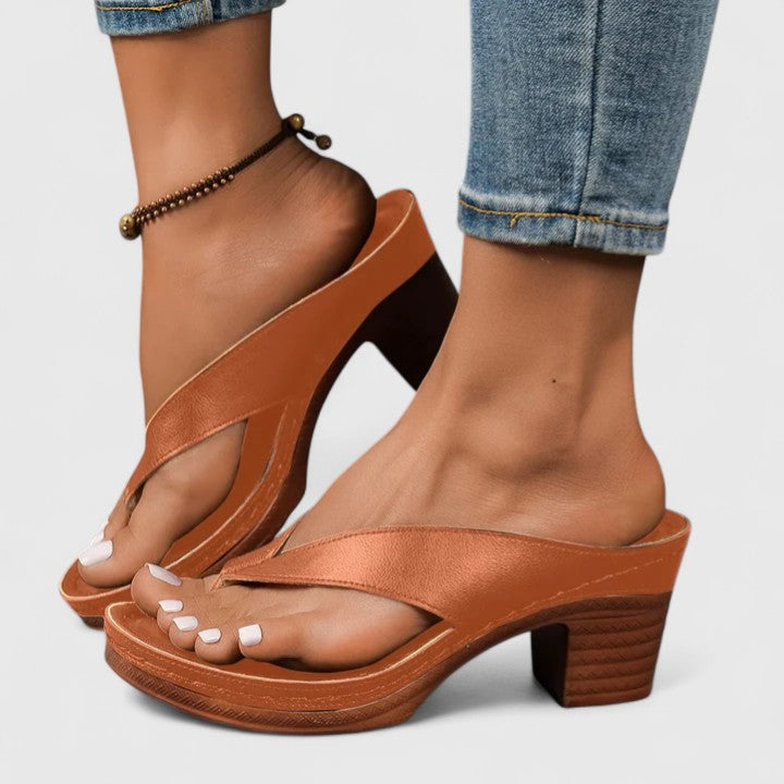 Jazrielle Orthopedic Heels — Stylish, All-Day Comfort with Built-In Arch Support