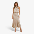 Women's Satin dress: refined and elegant allure
