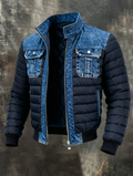 Men's Fletcher Hybrid Quilted Denim Jacket