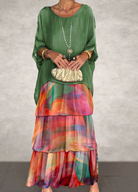 Caroline: Timeless, Elegant Flowing Maxi Dress