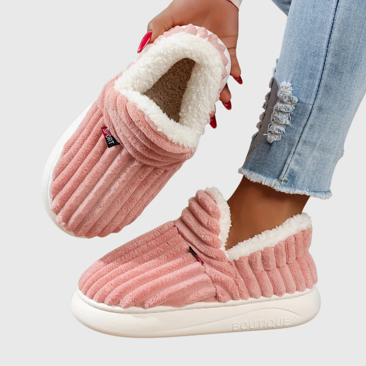 Cozy & Supportive Slippers for All-Day Comfort