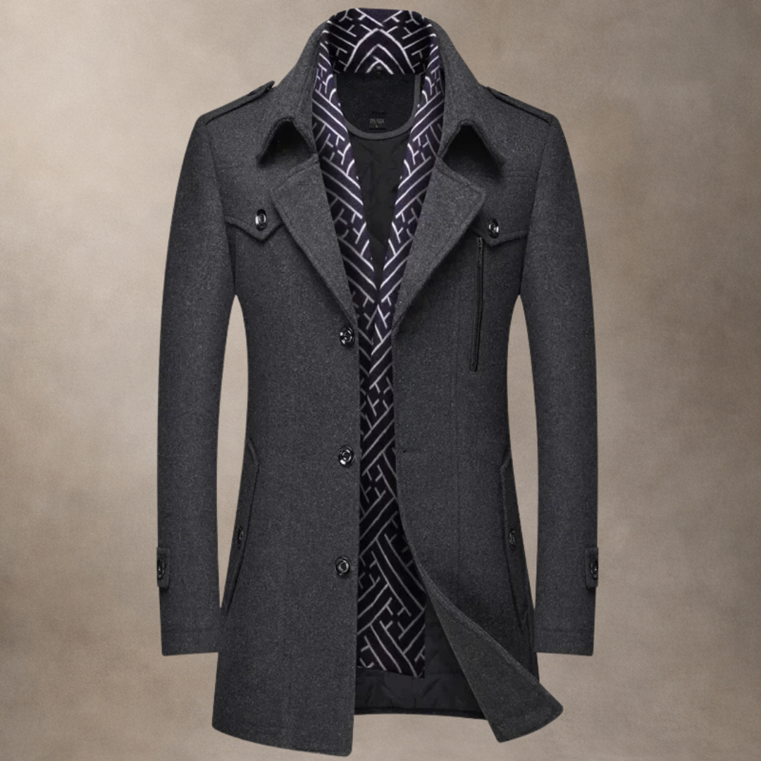 Scott | Wool cap - elegant and warm hat