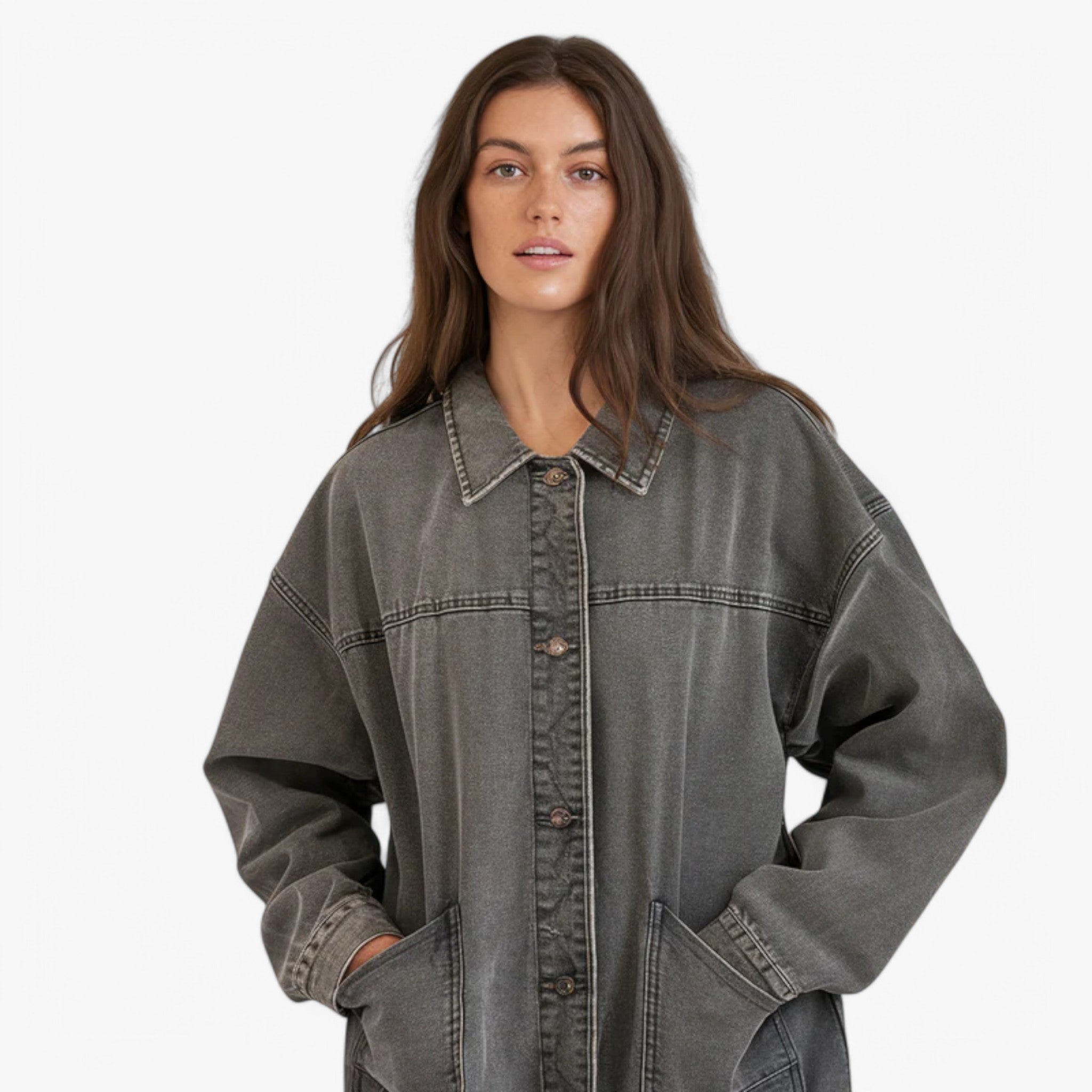 Amelie | Elegant women's denim jacket