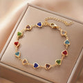 Exclusive Heart-Shaped Bracelet - A Truly One-of-a-Kind Piece