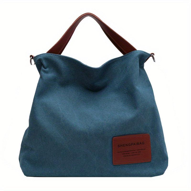 Stylish and Practical Canvas Shoulder Bag