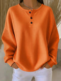 Women's Cozy Collared Sweatshirt for Everyday Style