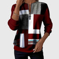 Women's Laila Cozy Casual Half-Zip Knit Sweater