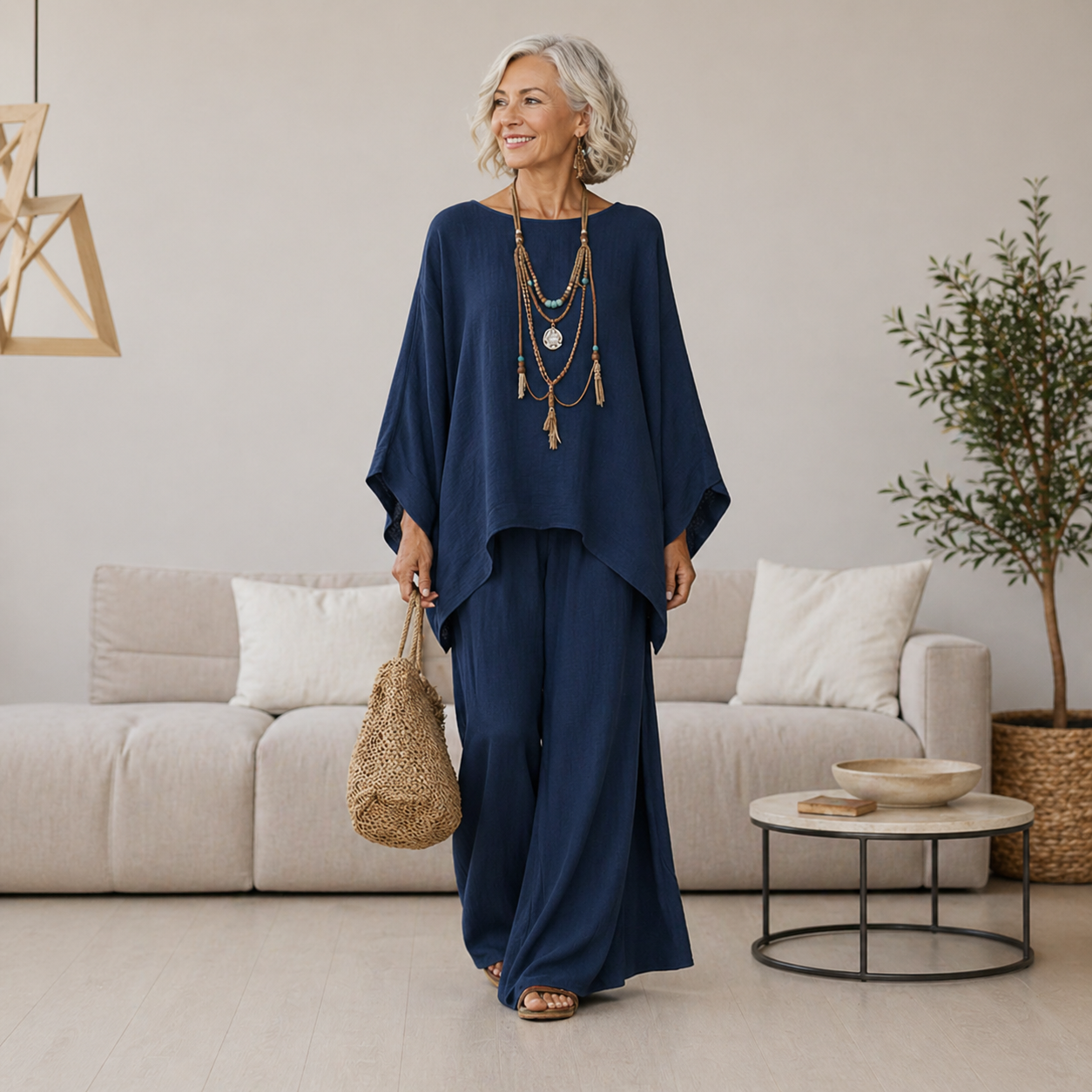 : Celeste - Elegant Two-Piece Set in van Paper Favor